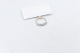 10ct White Gold Lab Grown Diamond  5 stone 1 carat Ring