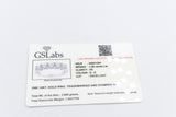 10ct White Gold Lab Grown Diamond  5 stone 1 carat Ring