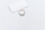 14ct White Gold Lab Grown Diamond  3 stone 1 carat Ring