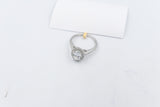 14ct white Gold Lab Grown Oval Diamond carat Ring 1.25ct