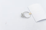 14ct white Gold Lab Grown Oval Diamond carat Ring 1.25ct