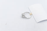 14ct white Gold Lab Grown Oval Diamond carat Ring 1.25ct