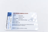 14ct white Gold Lab Grown Oval Diamond carat Ring 1.25ct