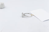14ct White Gold Lab Grown Radiant Cut Diamond Set TDW 1.25ct