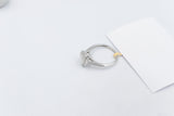 14ct White Gold Lab Grown Radiant Cut Diamond Set TDW 1.25ct