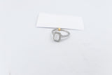 14ct White Gold Lab Grown Radiant Cut Diamond Set TDW 1.25ct