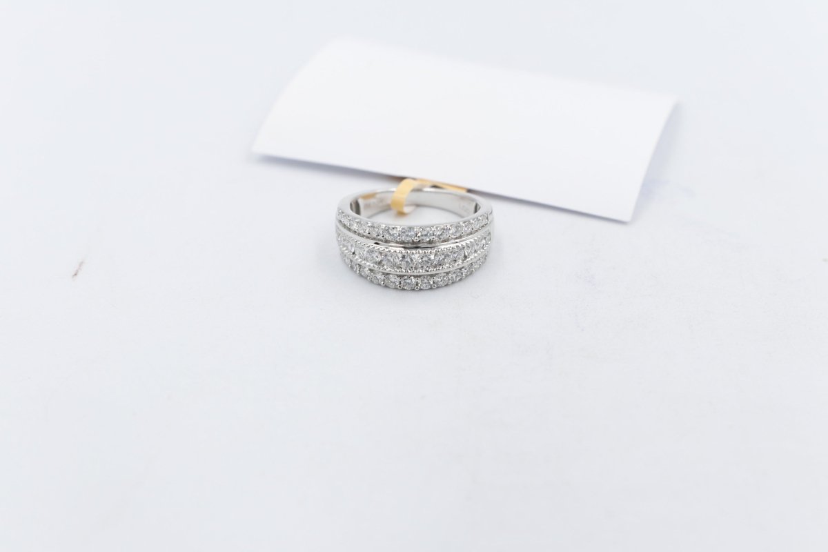 10ct White Gold Lab Grown Diamond  Fashion Ring 1 ct TDW