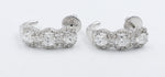 10K Lab Grown Diamond Earrings TDW 1.5ct