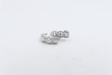 10K Lab Grown Diamond Earrings TDW 1.5ct