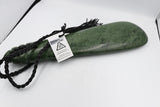 New Zealand Greenstone Mere 350 mm with Base - WG35M