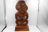 New Zealand Native Wood Tiki on a base WM841B