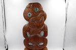 New Zealand Native Wood Tiki on a base WM841B