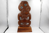 New Zealand Native Wood Tiki on a base WM841B