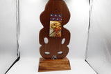New Zealand Native Wood Tiki on a base WM841B