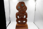 New Zealand Native Wood Tiki on a base WM841B