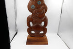 New Zealand Native Wood Tiki on a base WM841B