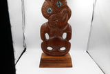New Zealand Native Wood Tiki on a base WM841B