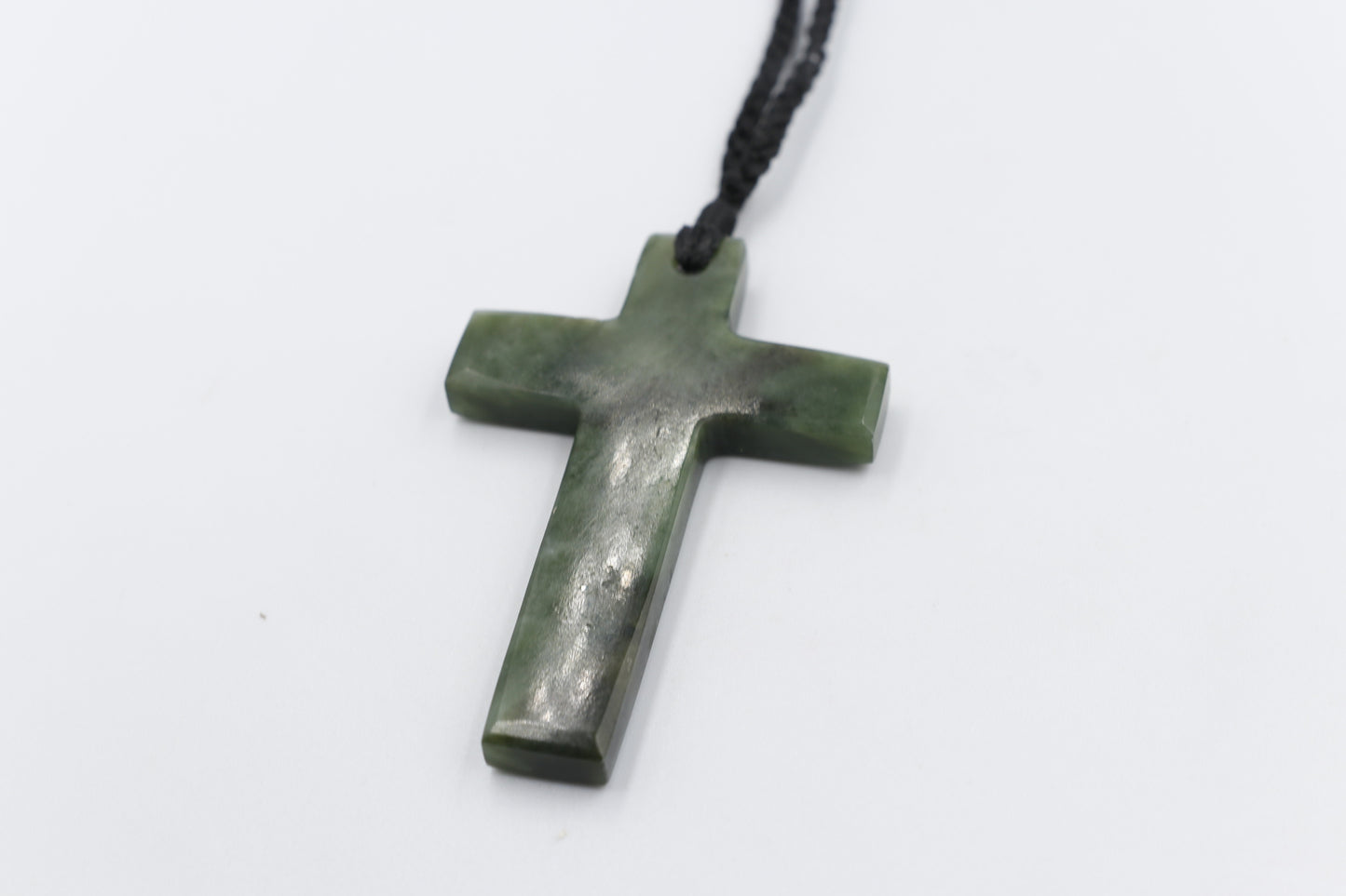 New Zealand Greenstone Cross JP211