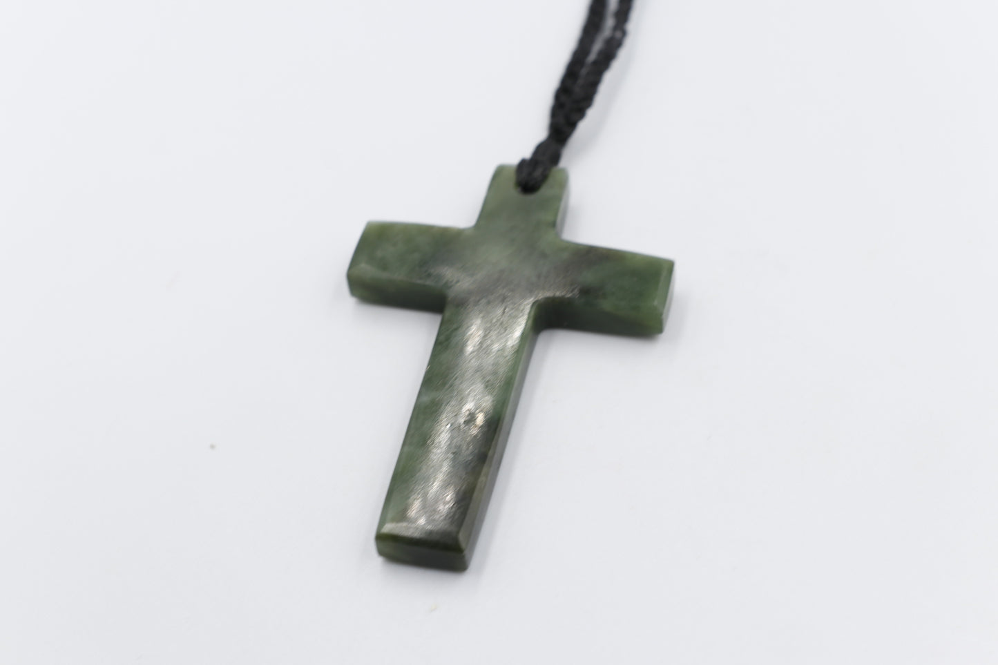 New Zealand Greenstone Cross JP211
