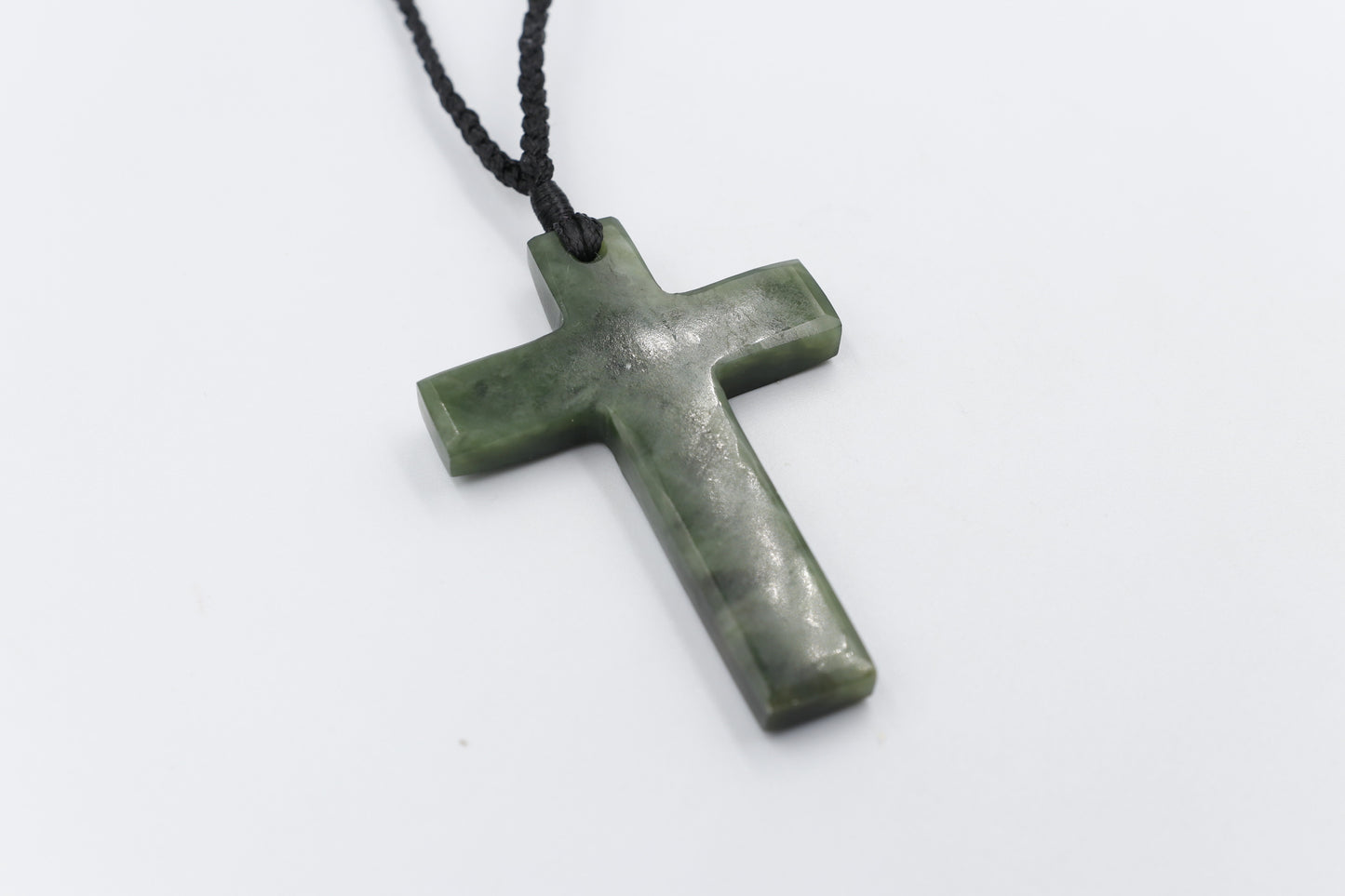 New Zealand Greenstone Cross JP211