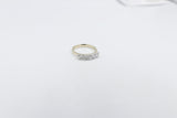 9ct Yellow Gold TDW 1.02ct Lab Grown 5 Stone Diamond Ring SYB1742