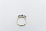9ct Yellow Gold TDW 1.02ct Lab Grown 5 Stone Diamond Ring SYB1742