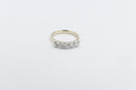 9ct Yellow Gold TDW 1.02ct Lab Grown 5 Stone Diamond Ring SYB1742