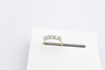 9ct Yellow Gold TDW 1.02ct Lab Grown 5 Stone Diamond Ring SYB1742