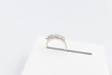9ct Yellow Gold TDW 1.02ct Lab Grown 5 Stone Diamond Ring SYB1742