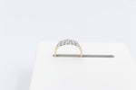 9ct Yellow Gold TDW 0.46ct Lab Grown 5 Stone Diamond Ring