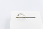 9ct Yellow Gold TDW 0.46ct Lab Grown 5 Stone Diamond Ring