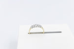 9ct Yellow Gold TDW 0.46ct Lab Grown 5 Stone Diamond Ring