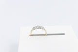9ct Yellow Gold TDW 0.46ct Lab Grown 5 Stone Diamond Ring