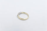 9ct Yellow Gold TDW 0.46ct Lab Grown 5 Stone Diamond Ring