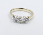 9ct Yellow Gold TDW 1ct Lab Grown Diamond Eternity Ring SYR1867