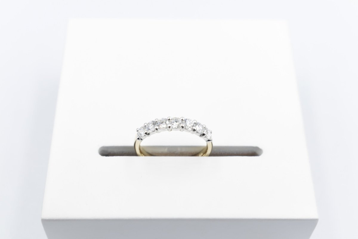 9ct Yellow Gold TDW 1ct Lab Grown Diamond Eternity Ring SYR1649