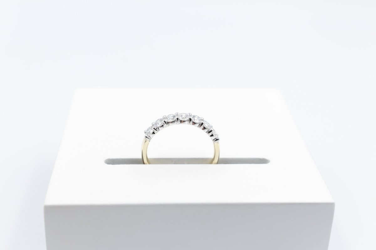 9ct Yellow Gold TDW 1ct Lab Grown Diamond Eternity Ring SYR1649