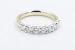 9ct Yellow Gold TDW 1ct Lab Grown Diamond Eternity Ring SYR1649
