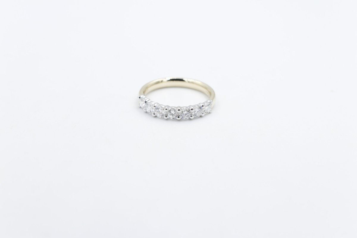 9ct Yellow Gold TDW 1ct Lab Grown Diamond Eternity Ring SYR1649