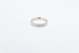 9ct Yellow Gold TDW 1ct Lab Grown Diamond Eternity Ring SYR1649
