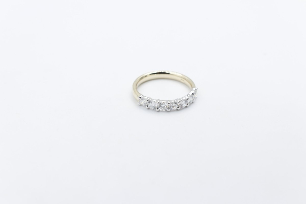 9ct Yellow Gold TDW 1ct Lab Grown Diamond Eternity Ring SYR1649