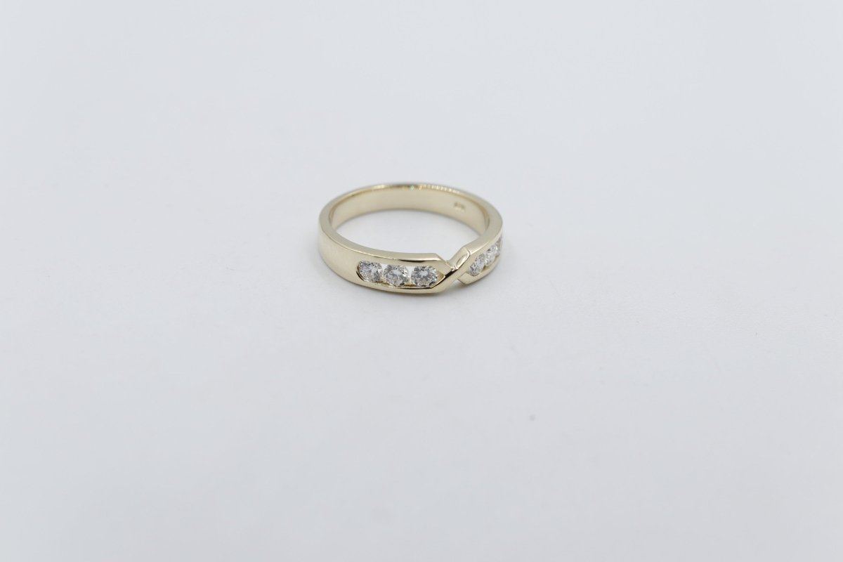 9ct Gold LAb Grown Diamond Set Eternity SYB1300
