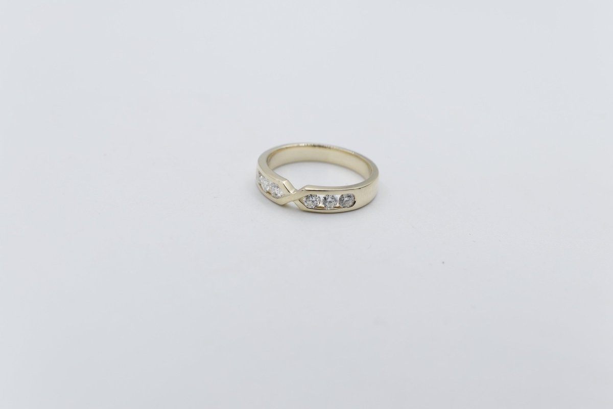 9ct Gold LAb Grown Diamond Set Eternity SYB1300