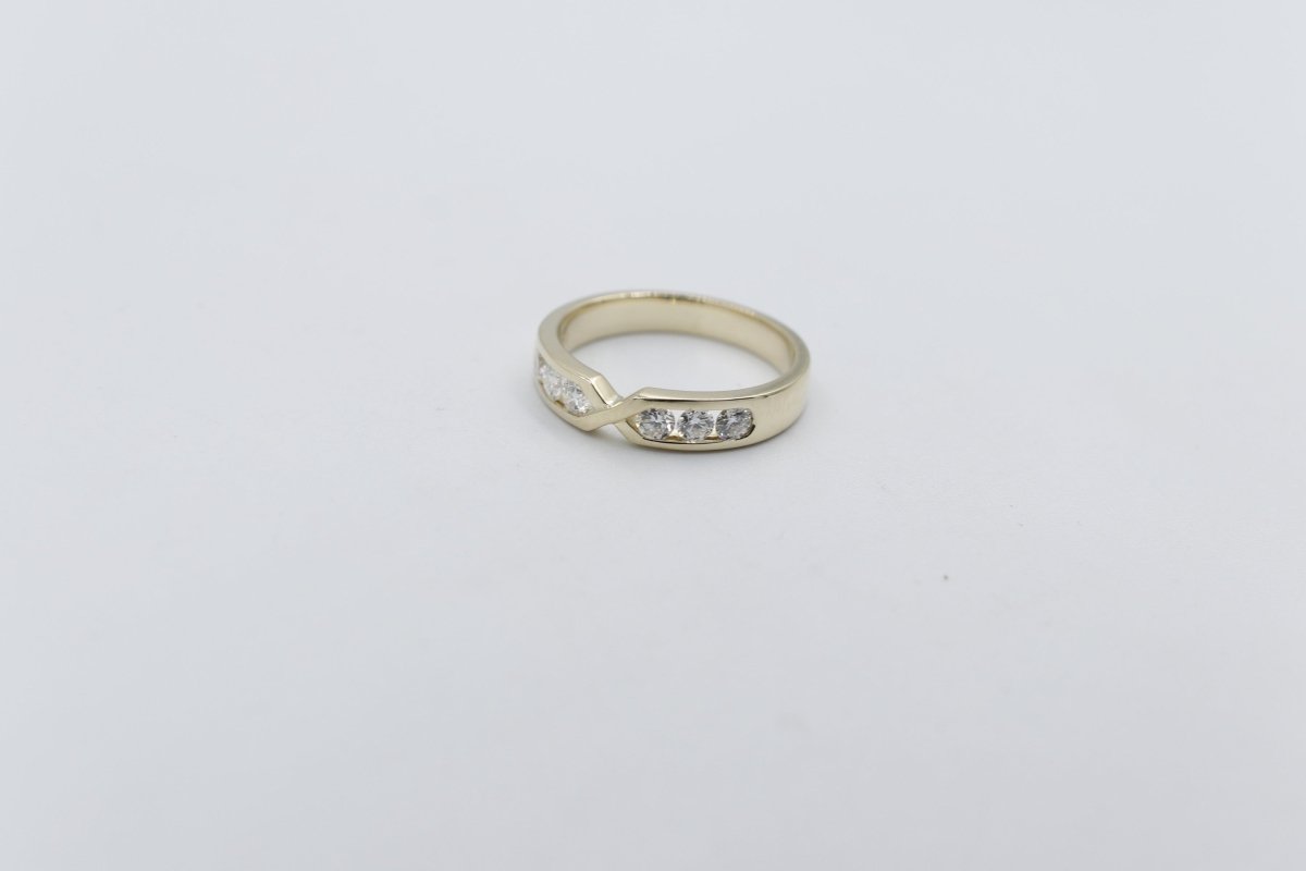 9ct Gold LAb Grown Diamond Set Eternity SYB1300