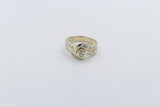 9ct Solid Gold Lab Grown Diamond ring Set SYB2669