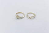 9ct Solid Gold Lab Grown Diamond ring Set SYB2669
