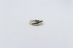 9ct Gold saphhire & Diamond set Ring SYR2955S