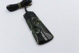 New Zealand Greenstone Toki with Double Koru