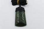 New Zealand Greenstone Engraved Toki 52mm