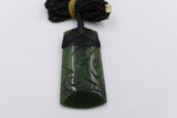 New Zealand Greenstone Engraved Toki 52mm